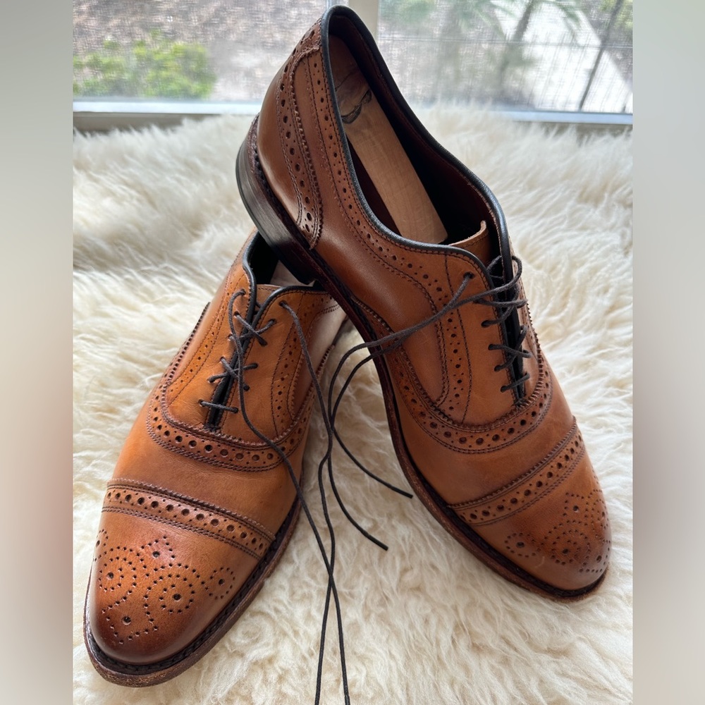 Allen Edmonds Walnut Strand Oxford